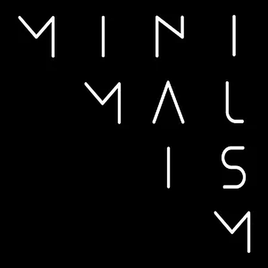 Minimalism wordmark